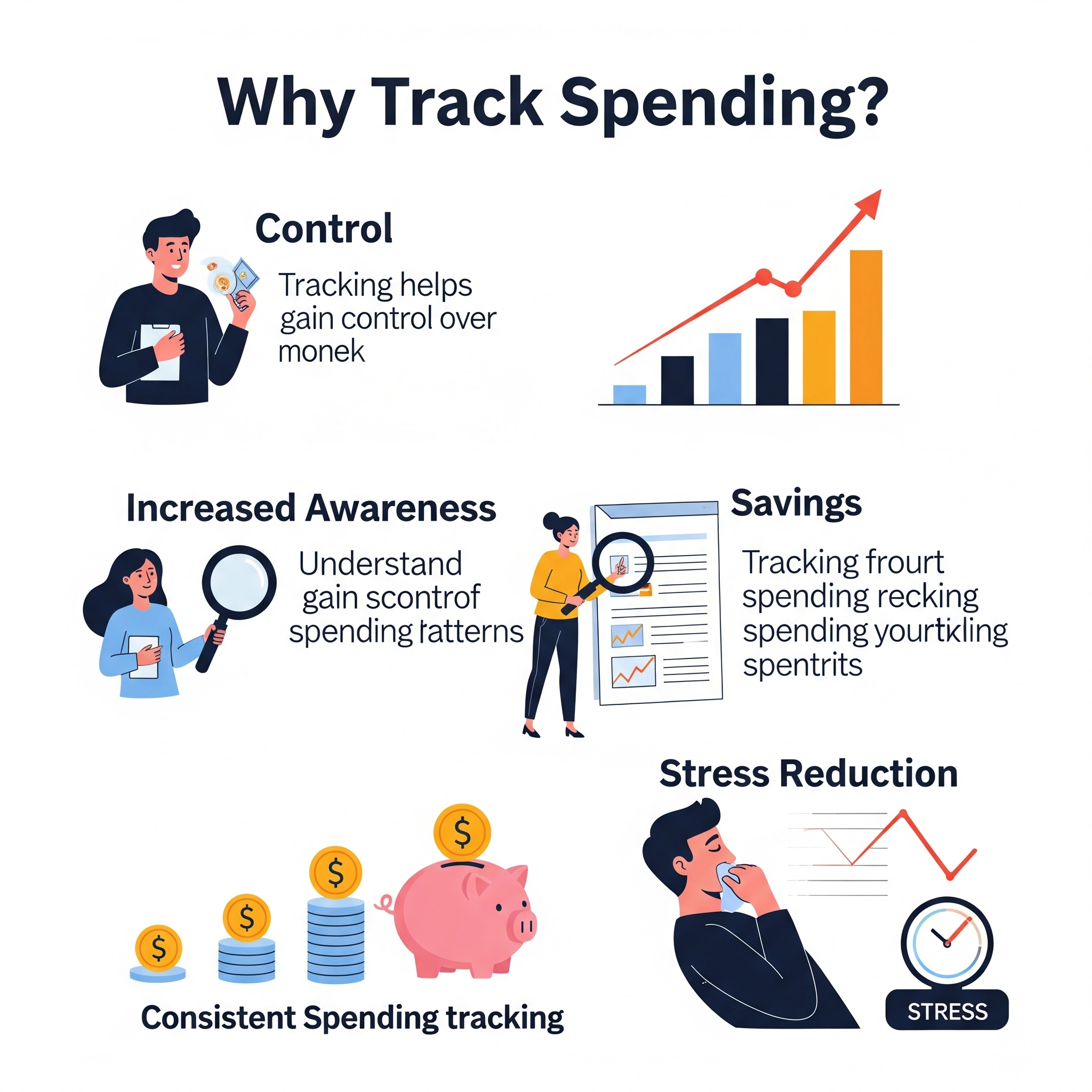 Start tracking before you create a budget. This way, your budget reflects your real lifestyle, not just ideal assumptions.