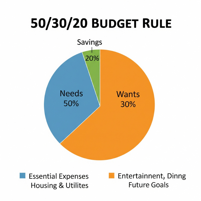 This rule balances discipline with flexibility, ensuring you cover essentials, enjoy life, and build financial security.
